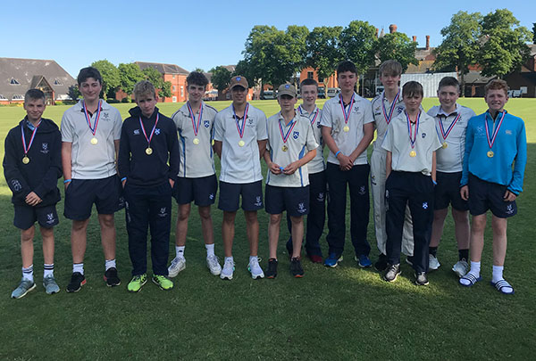U15s Win County Cricket Cup Final on Final Ball