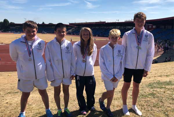 National Champion, 3 Silvers, 1 Bronze and a 4th Place at National Prep School Athletics Champs