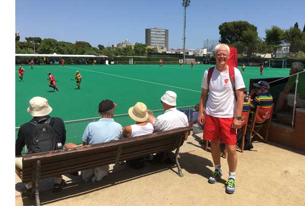 Silver for Sampson at Grand Masters Hockey World Cup 2018