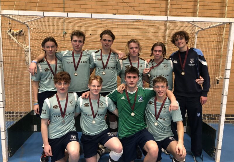 U18 Boys win Indoor County Cup and onto East Finals