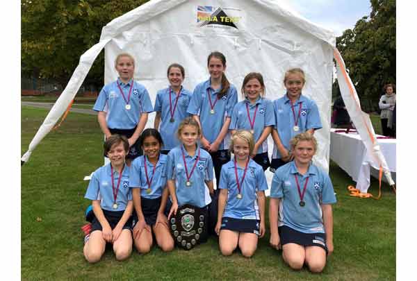 U11 Girls Crowned County Champions Third Year in a Row