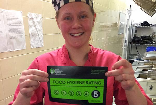 Framlingham College receives 5* Food Hygiene Rating