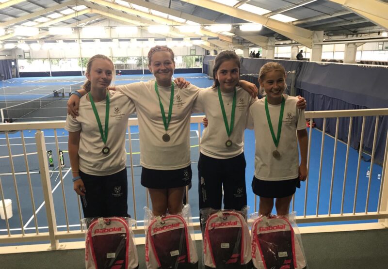 Under 13 Girls’ Win Regional Tennis Tournament