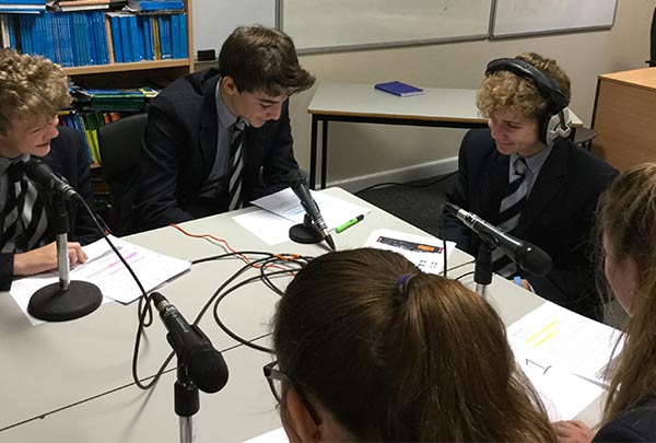 Year 10 English students record their own ‘Jekyll and Hyde’ radio adaptations