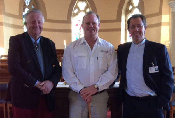 Rob Caskie visits Framlingham College Chapel