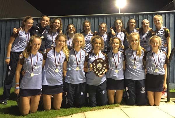 Goalfest for U16 Girls’ Hockey Team as they are crowned County Champions