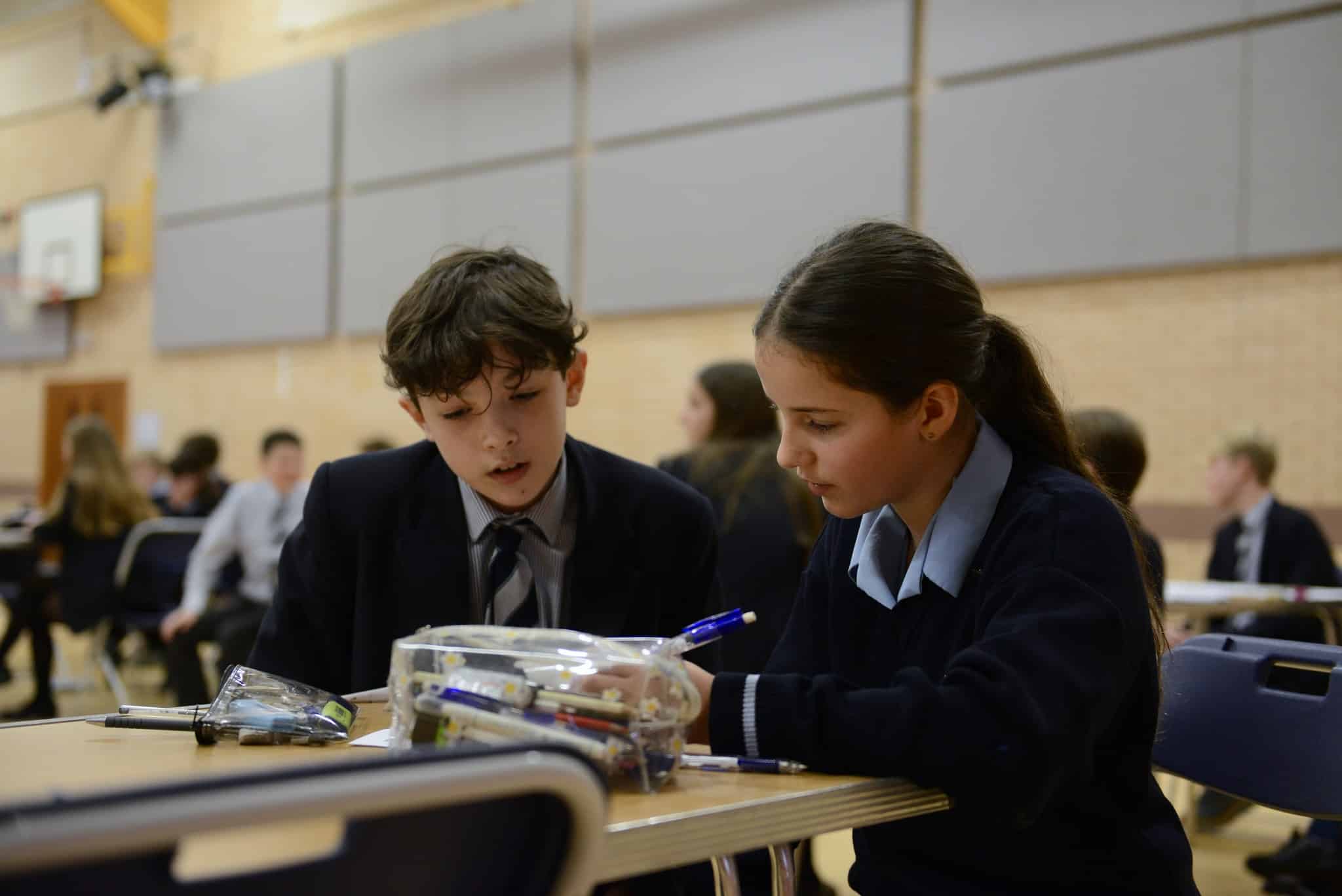 Prep and Senior pupils team up to take part in annual Maths Team ...