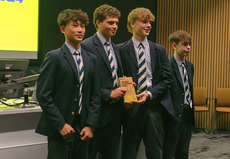Framlingham College pupils win Suffolk Rising Entrepreneur of the Year with new Stokes Sauce
