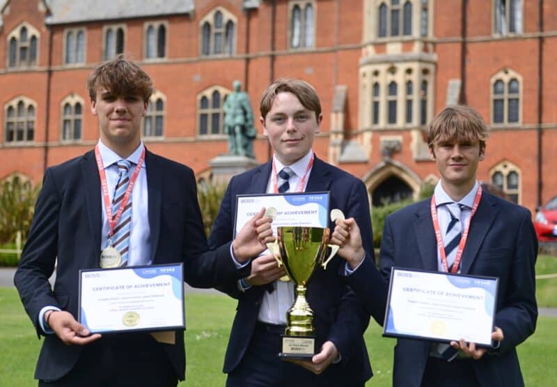 Framlingham College business pupils win prestigious UK Business Competition